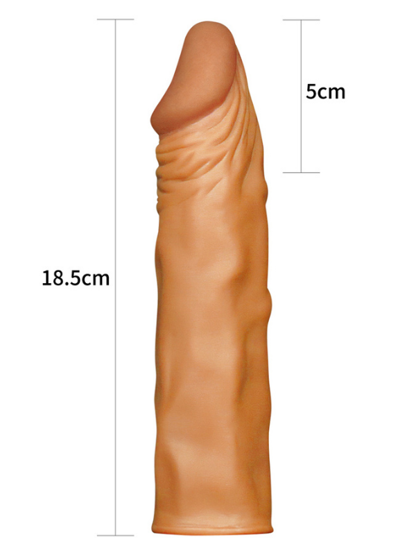censan-add-2-pleasure-x-tender-penis-sleeve-brown-1115690-3