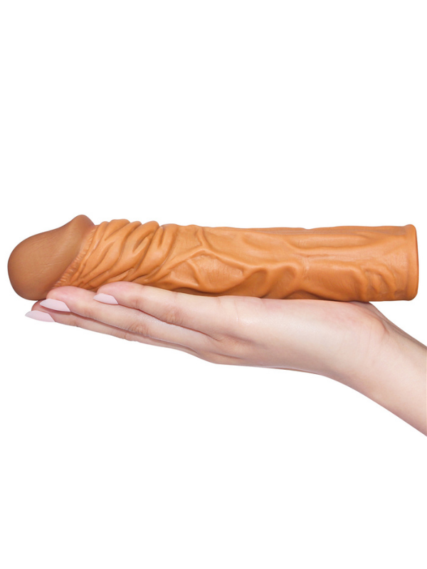 censan-add-2-pleasure-x-tender-penis-sleeve-brown-1119930-2