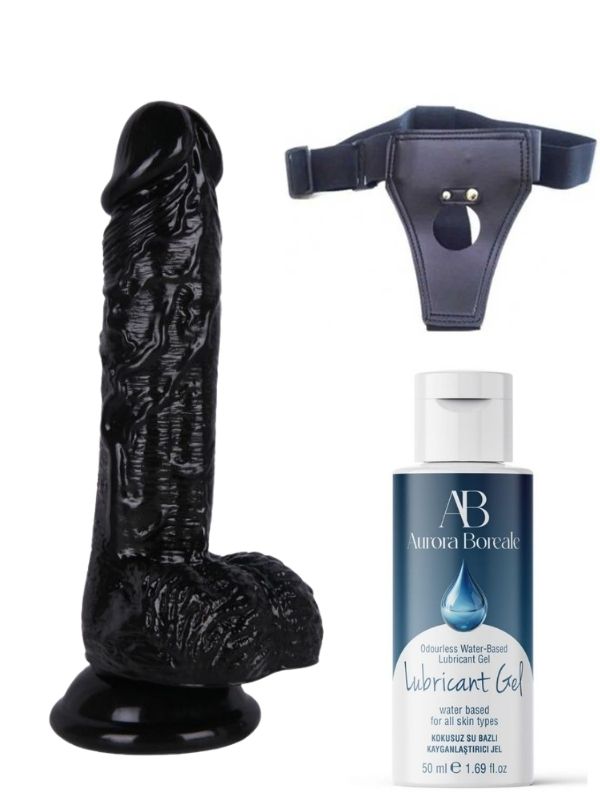 censan-belden-baglamali-kayganlastirici-set-noctis-18cm-siyah-dildo-no46-982188-1