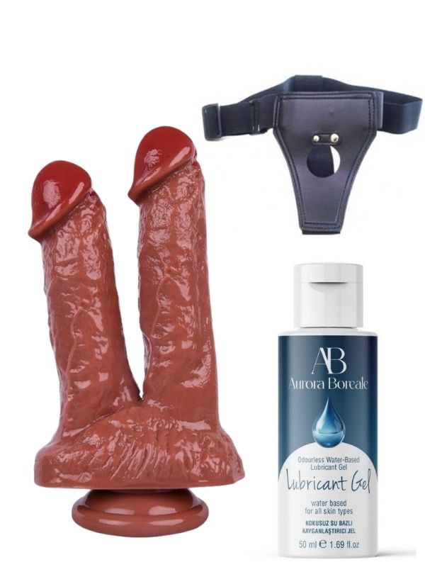 censan-belden-baglamali-kayganlastirici-set-noctis-21cm-kahverengi-ciftli-dildo-no61-982779-1