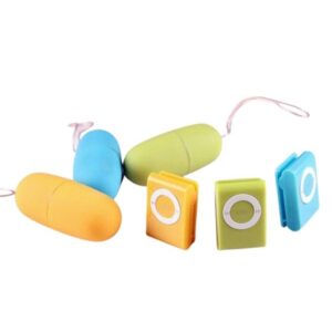 CENSAN MP3 Şeklinde Uzaktan Kumandalı Renkli Yumurta Vibratör
