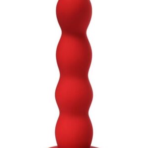 Censan ToDo Favorite Anal Plug Silikon Kırmızı 13 cm  2,8 cm