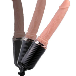 Gatling İleri Geri Hareketli Vantuzlu Şarjlı Seks Makinesi