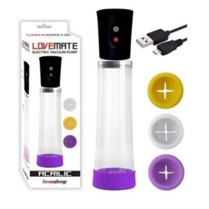 Love Mate Electrik Vacuum Pump Siyah