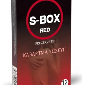 S-Box Kabartma Yüzeyli Prezervatif 12'li